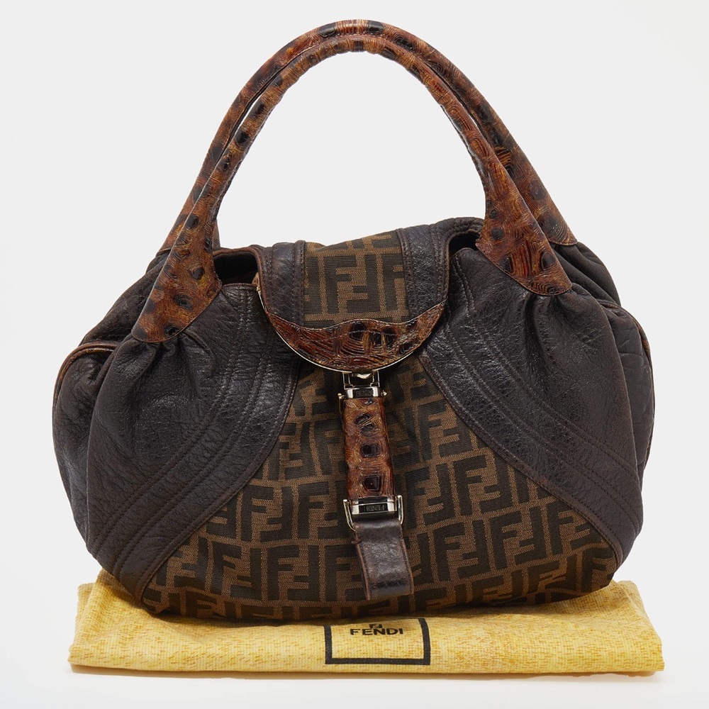Fendi Zucca spy bag